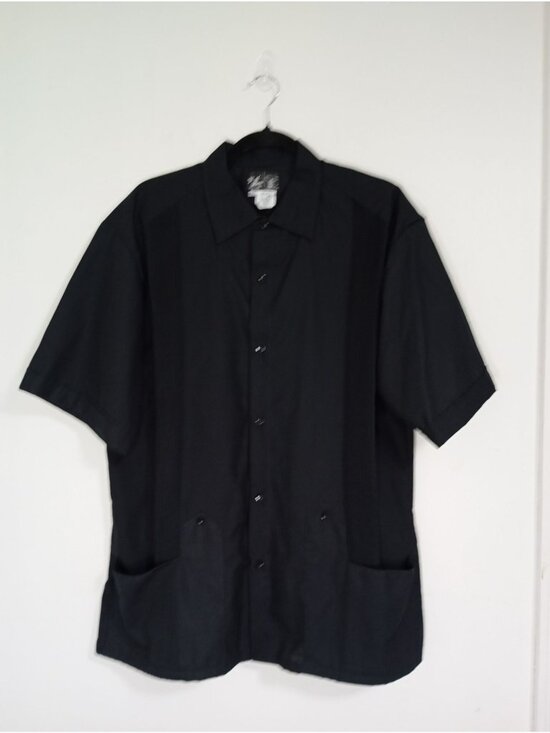 Y.A. Bera Other - Y.A Bera Guayabera Shirt XXL Button-Up Mens Pocket Design Linen Cotton Blend